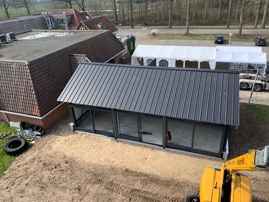 EeftinkRensing's tweet photo. In BORCULO hebben wij in opdracht van Emaus Bouwsystemen de uitbreiding van sport&amp;health center Bodycheck gerealiseerd. https://t.co/LysChIolqt