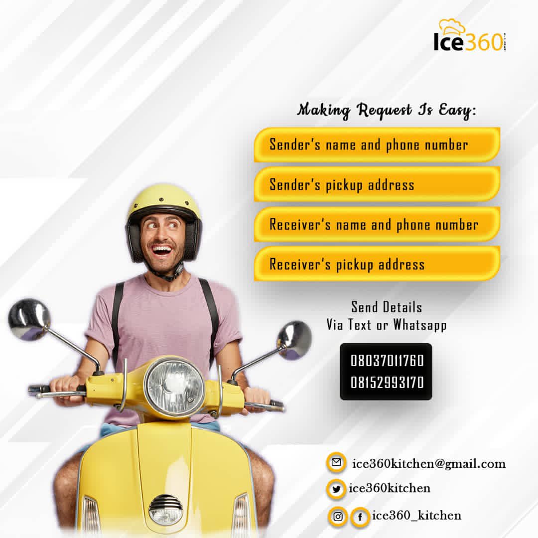 Ice360kitchen's tweet photo. Competitve rates, safety, and reliable on-time.

Don’t worry, trust us!

#AbujaTwitterCommunity https://t.co/vL8KBRfCda