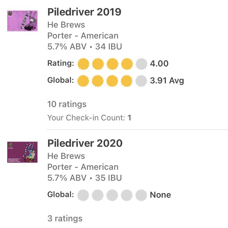 Today marks a year of virtual bottle shares for us and we’re celebrating with a homebrew special 🎉

We’ve beers from @bunglatron, <a href="/saj_hb/">Simon James</a> and a FIFTH annual release of ‘Piledriver’ from <a href="/ChilliBeard/">ChilliBeard</a> / <a href="/HeBrewsBeer/">He Brews</a> 

Hopefully not too long until we can share in person again 🍻