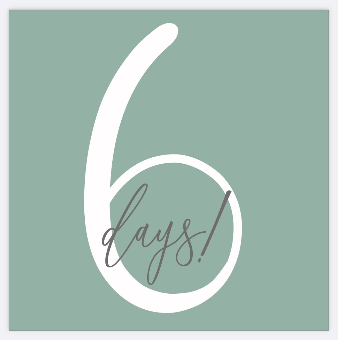 Just six days until we can open our doors again! #countdown #lovelancaster #shoplocal #giftlocal