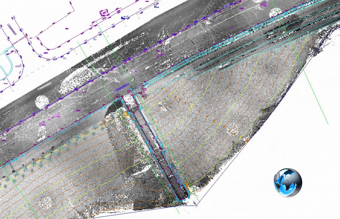 Beach monitoring survey with the Riegl VZ400 laser scanner. The data was processed and analysed in Realworks, with additional feature extraction in N4ce. This combination provides the perfect solution for monitoring analysis, topographic feature extraction, and presentation.