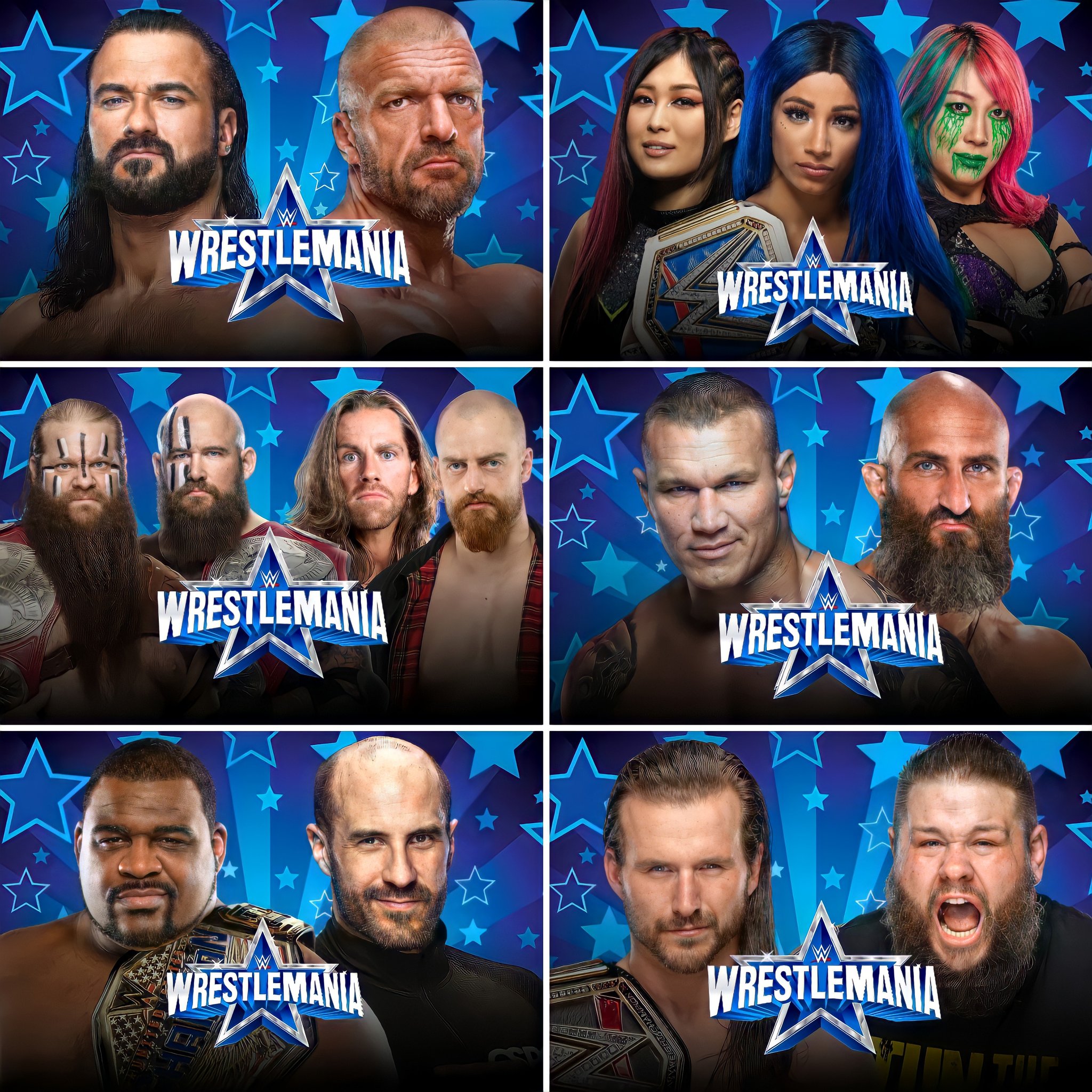 CREEPS on Twitter: "Predictions for Night 1 and Night 2 of #WrestleMania38 # WWE #WrestleMania #RAW #SmackDown https://t.co/bU6iziWgeU" / Twitter