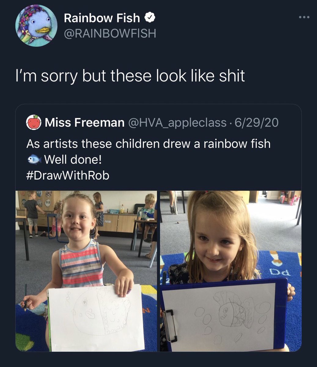 RAINBOWFlSH's tweet image. two days into my first social media job and i already lost their fucking verification