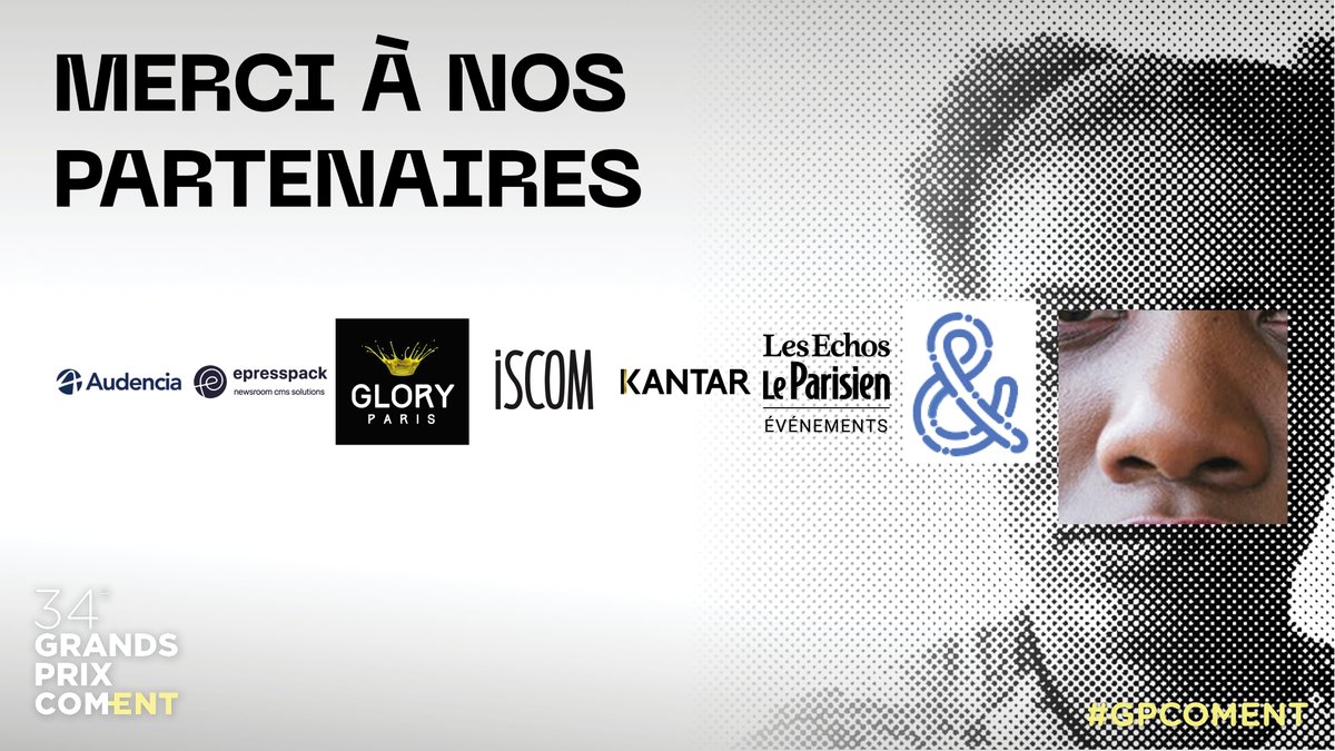 L'Association nationale des communicants (@communicantsfr) on Twitter photo Merci à nos partenaires <a href="/audencia/">Audencia</a>, <a href="/ePressPack_Fr/">epresspack France</a>, <a href="/Glory_Paris/">Gloryparis</a>, <a href="/iscom/">ISCOM</a>, <a href="/KantarFR/">Kantar France</a>, <a href="/EchosParisien_E/">Les Echos Le Parisien Événements</a> et <a href="/USBEKetRICA/">Usbek & Rica</a> de nous accompagner sur cette 34e edition des Grands Prix de la communication ! #GPCOMENT Merci à nos partenaires <a href="/audencia/">Audencia</a>, <a href="/ePressPack_Fr/">epresspack France</a>, <a href="/Glory_Paris/">Gloryparis</a>, <a href="/iscom/">ISCOM</a>, <a href="/KantarFR/">Kantar France</a>, <a href="/EchosParisien_E/">Les Echos Le Parisien Événements</a> et <a href="/USBEKetRICA/">Usbek & Rica</a> de nous accompagner sur cette 34e edition des Grands Prix de la communication ! #GPCOMENT