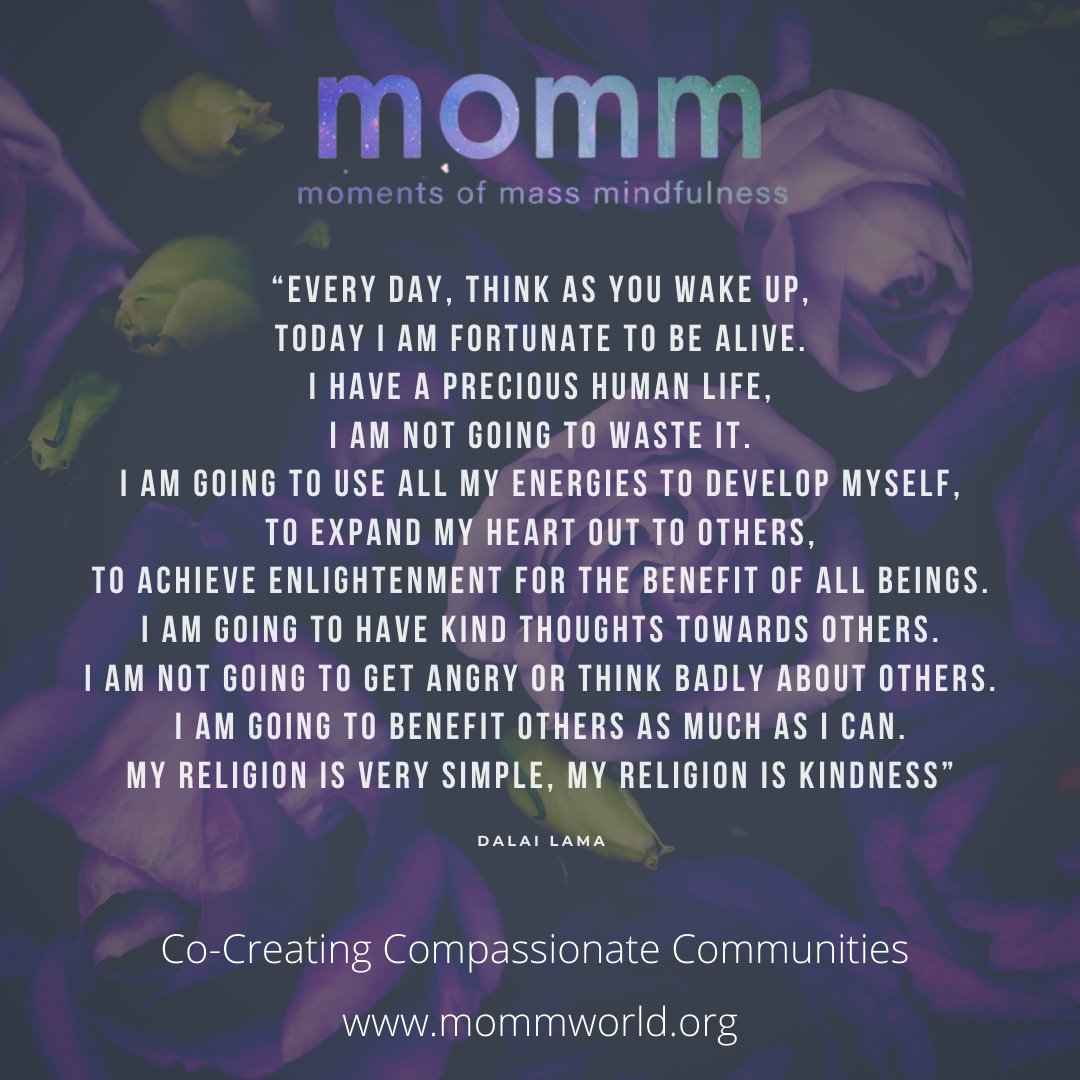 Generating courage naturally brings us into care.  As we care for ourselves we open up to kindness.  Feel these words of the Dalai Lama within and notice the gentle resonance. - Sue Cooper