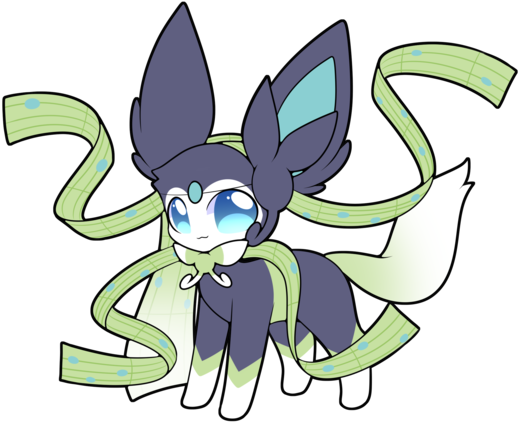 Fumei:.- on X: Fusion fusion this one is mine #pokemon #meloetta #sylveon  #eeveelution #fusion #drawing  / X