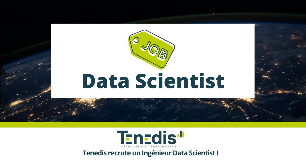 Tenedis_COM's tweet photo. 💪 @Tenedis_COM recrute !
Dans le cadre du développement de notre département Recherche &amp; Développement, nous recrutons un Ingénieur Data Scientist H/F ! 

Découvrez la fiche de poste sur notre site 👉 https://t.co/SVWRPbKlp2

#recrutement #JobAlert #DataScientist #R&amp;D https://t.co/IofJBgowbf