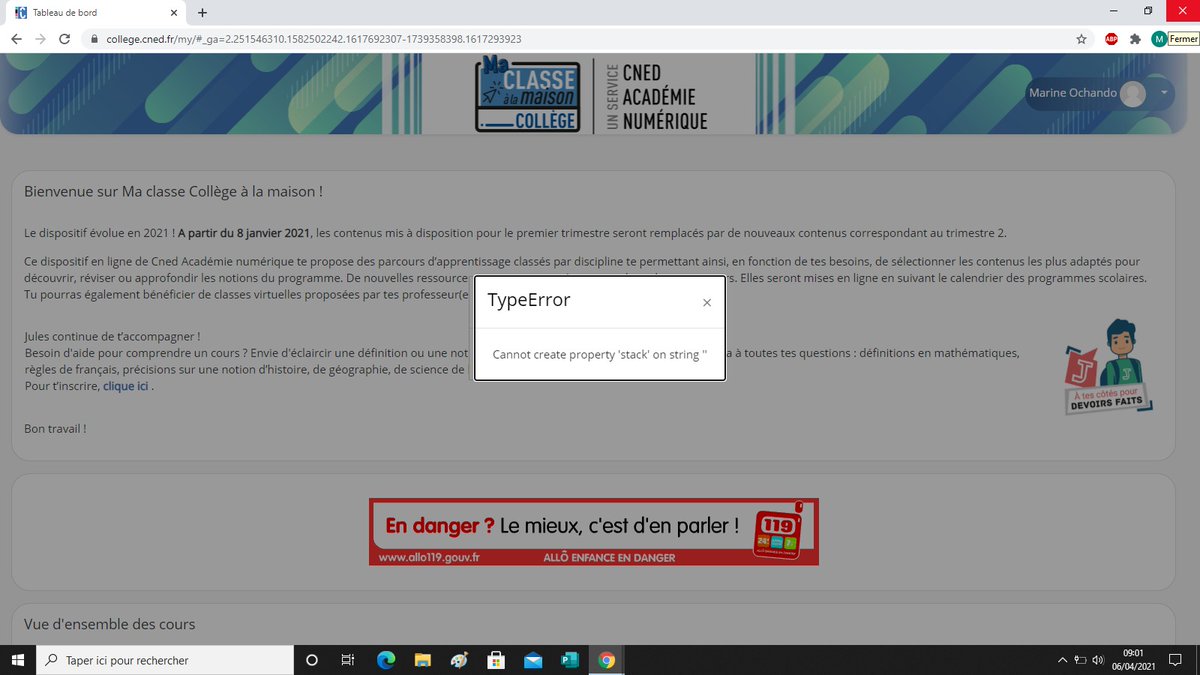 SNESFSU's tweet image. #EcoleADistance saison 2, des ENT en rade, ma classe à la maison du Cned perturbée. Confirmation qu'aucune leçon n'a été tirée du crash de l'an dernier. #OnEstPret