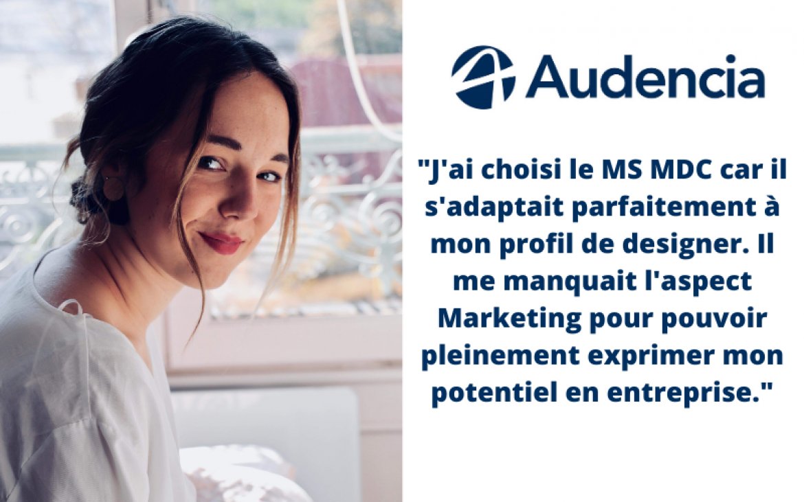 #Formations - Découvrez le #témoignage de Justine qui a intégré le Mastère Spécialisé® Marketing, Design &amp; Création d'Audencia (<a href="/Audencia_MS_MDC/">Audencia Mastère Spécialisé® MDC</a>). Elle revient ici sur son parcours avant d'intégrer ce MS et nous parle des forces du programme @ms_audencia
📌bit.ly/3wt6R9z