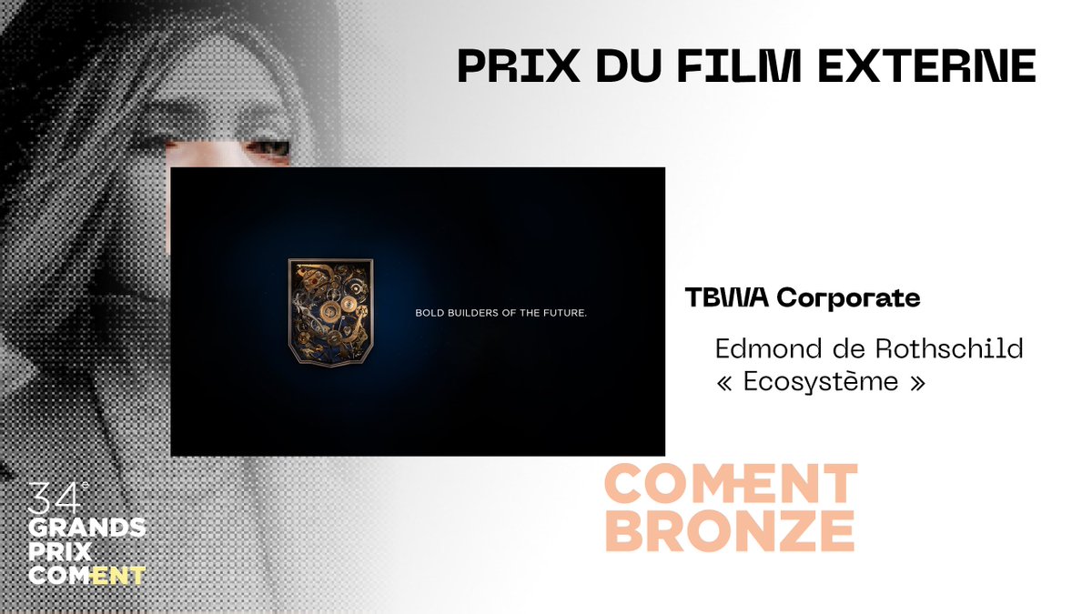 communicantsfr's tweet photo. 🏅@EdeRothschild remporte le COM-ENT de Bronze du Prix du film externe avec @TBWACORPORATE pour "Ecosystème" !

#GPCOMENT https://t.co/AzKg3QS0YH