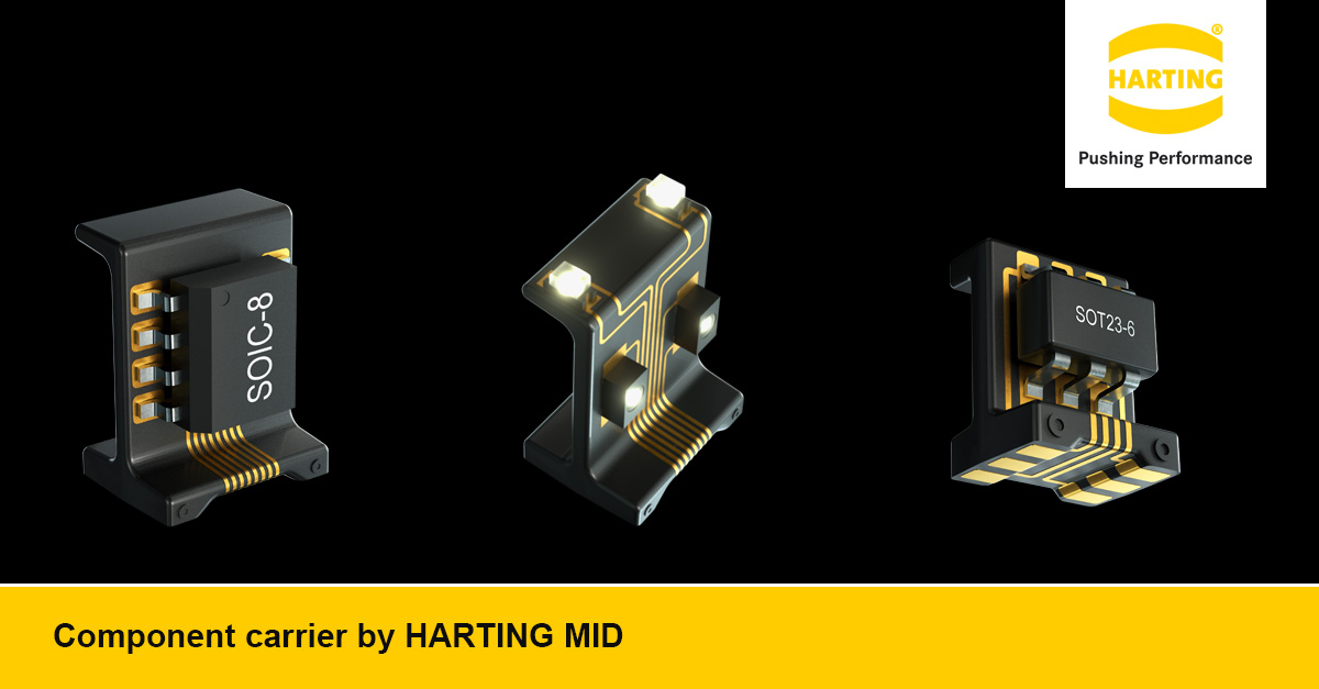 HARTING_MID's tweet image. Cost-effective, individual functional benefits, universal use – Component carrier, replacing flexible #PCBs
Improved function through unique design

👉harting.com/3D-MID/en-gb/c…

#HARTINGMID #3DMID