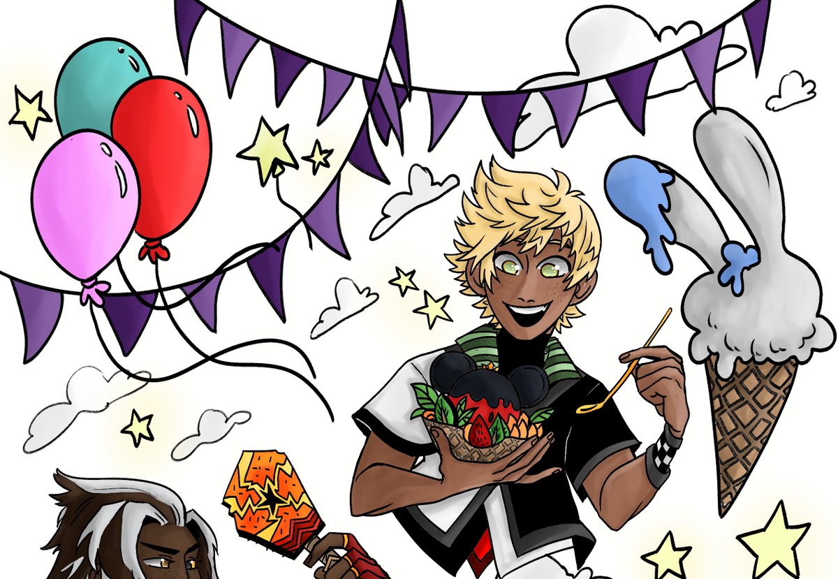 zombeamik's tweet photo. Day at Disney Town

(Welcome to Mr. Old Man Terra, I love him)

Artist
@cloudcastor 

#ColorTheBlankSlate #kingdomhearts #Terra #Ventus #Aqua https://t.co/ED8KgAg7OD