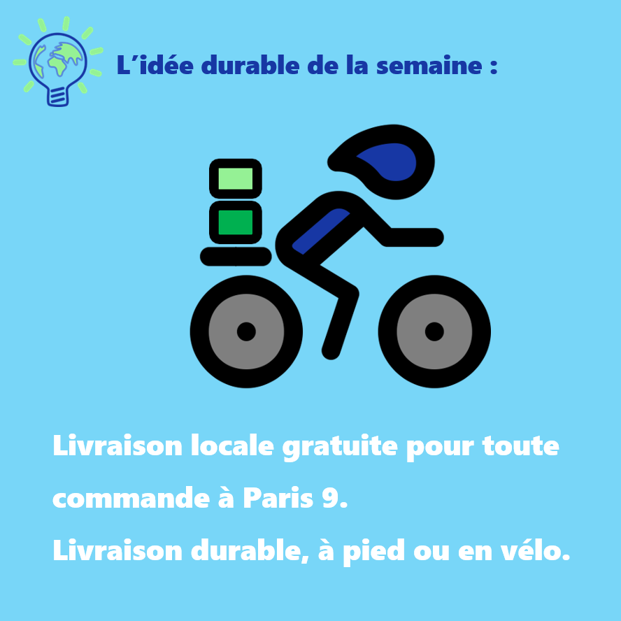 lideedurable's tweet photo. Pour réduire vos déchets, adoptez les produits L'idée durable et profitez de la livraison gratuite à Paris 9 
#durable #local #zerodechet
https://t.co/l0jQJIib09 https://t.co/WsbsUc1YMK