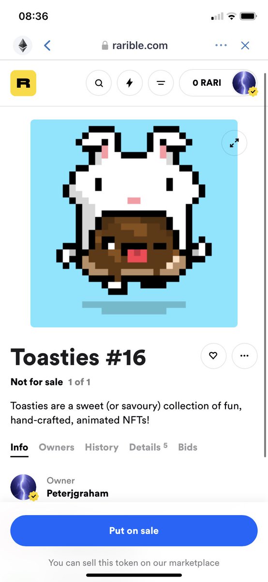 PeterjgrahamN's tweet photo. @ToastiesNFT Thanks so much for this wonderful little toastie. A brand new project 25 released last night definitely worth a check.

Thanks again and best of luck in the project🦾🦾🦾 https://t.co/aCtQe5S3DB