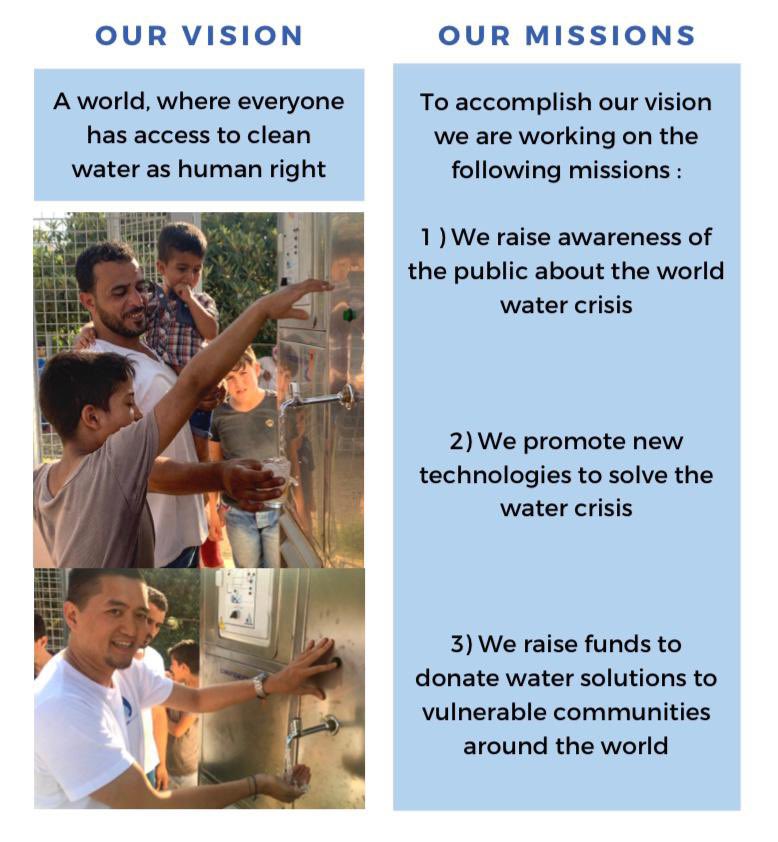 Access to clean water is a basic human right and it is but our duty to work towards achieving this purpose.  ________  #waterforall #waterforeveryone #waterinception #waterforrefugees #drinkingwater #watercrisis #donate #goodcause #water #waterislife #climatechange #fundraising