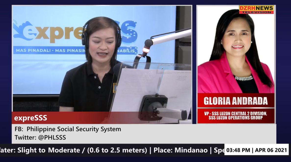 dzrhnews's tweet photo. Usapang #expreSSS na kasama si Ms. Ow @KarenOwYong | #DZRHNationwide
LIVE: https://t.co/rUvnvEdygo
RADIO: 666 kHz
TV: CIGNAL Ch 18; SkyCable Ch 129; Cablelink Ch3; GSAT Ch 39 https://t.co/B6bbcsuKNI
