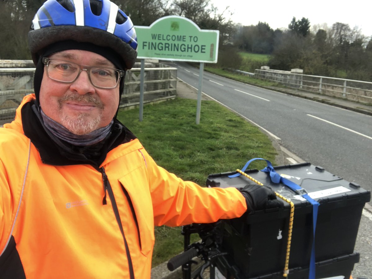 EcargoC's tweet photo. We are out collecting and delivering across the rural South-East areas of #Colchester today. Picking up in the town centre/High Street first of all, and then off to #Wivenhoe, #Rowhedge (sadly not via the ferry 😂) and #Fingringhoe, and then cutting across to #Abberton ...... https://t.co/Gcp0D51z8K