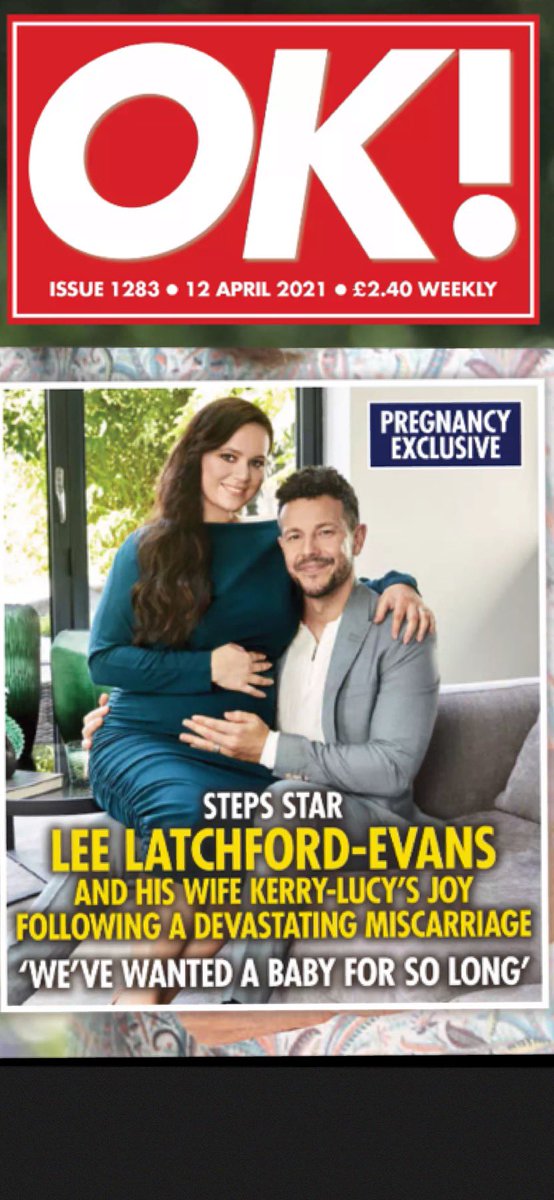 HUGE CONGRATS to our <a href="/llatchfordevans/">Lee Latchford-Evans</a> and <a href="/KerryLucyTweets/">Kerry Lucy</a> on their big news! ❤️ Check out this week’s <a href="/OK_Magazine/">OK! Magazine</a> for all of the info 👩‍🍼🍼🧑‍🍼
