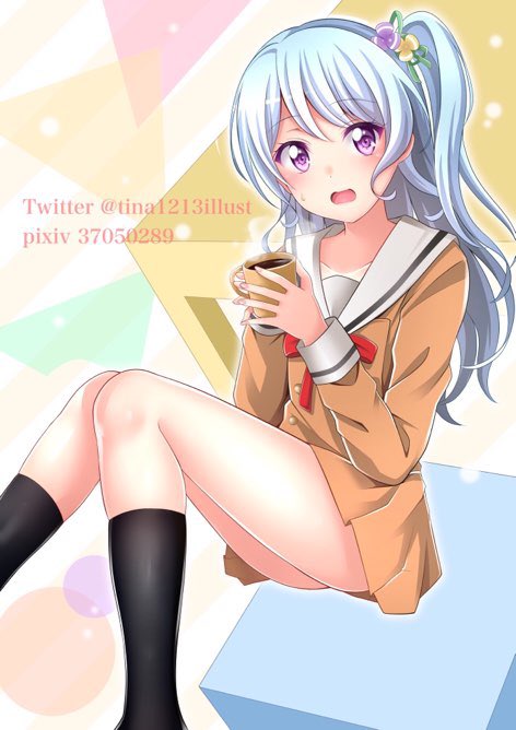ティナ S Tweet 制服 松原花音 バンドリ ハロハピ 松原花音 Trendsmap