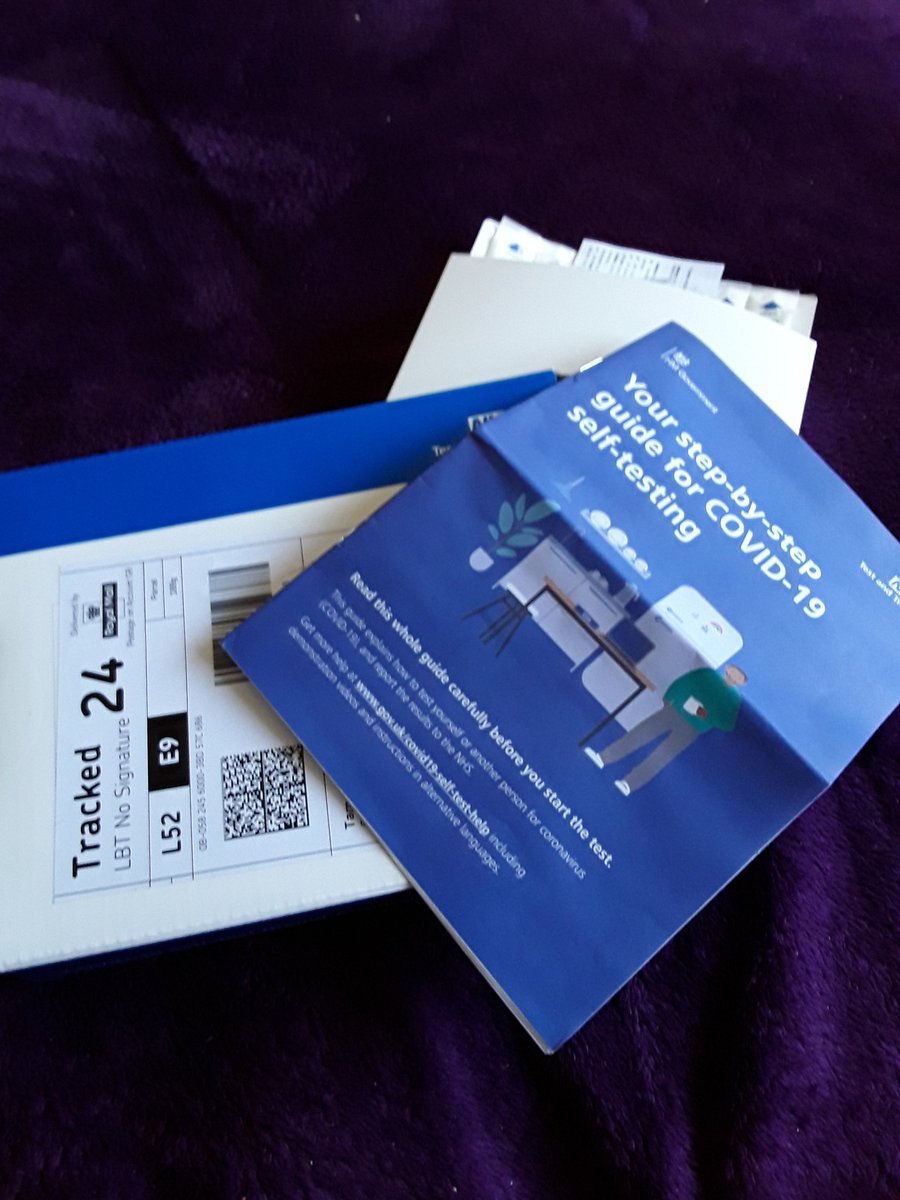 Tammyfaulk7's tweet image. I only ordered it about 6pm last night. Getting ready for my new job. #covidtesting #besttotest