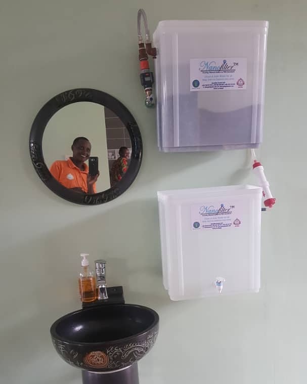 BREAKING "BUSINESS" NEWS
------------------------
Gongali Model Co. Ltd. has just released a new model of #NANOFILTER: Fixed on the wall- directly connected to the main supply/ tap water and has metering system to know exactly when to service it. Only for 600,000 Tshs. Order now!