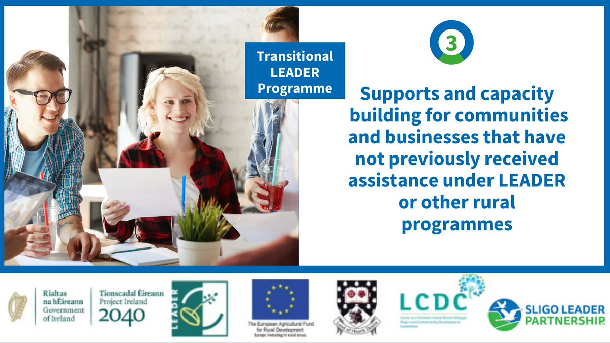 Transitional LEADER Programme Applications are now open!
The 3rd of the 6 Priorities include: 
➡️ Supports for communities &amp; businesses that have not previously received assistance under LEADER or other rural programmes
Find out more here: sligoleader.ie/transitional-l…
#LEADER  #sligo