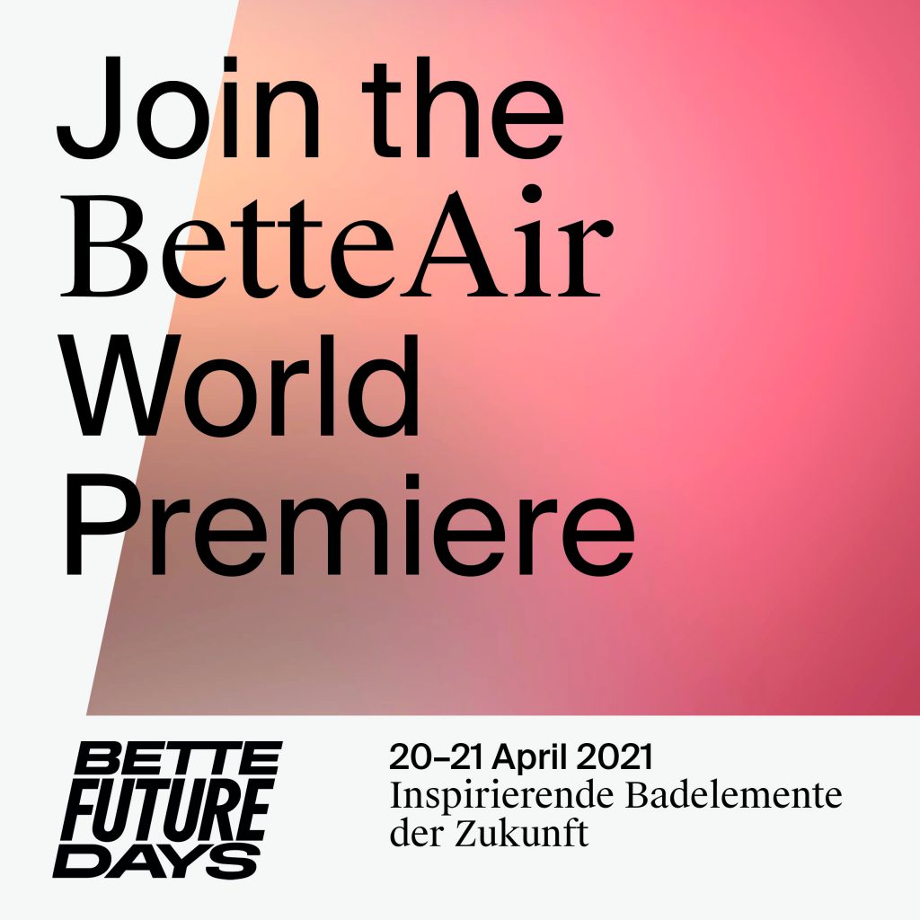 Interactieve noviteitenshow BetteFuture Days met première op 20/21 april dlvr.it/Rx54zQ