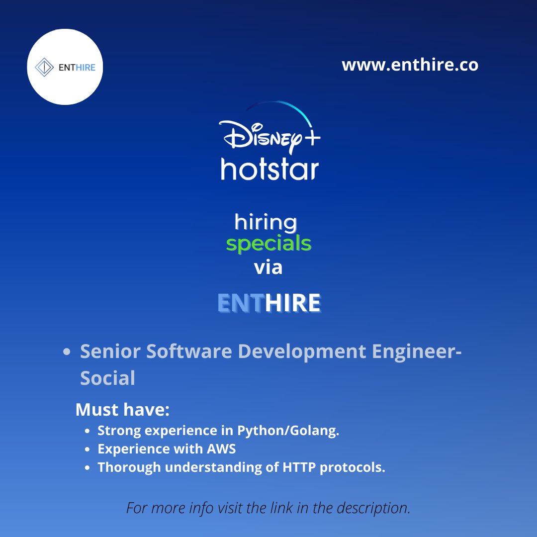 EnthireO's tweet photo. #HiringNow via @EnthireO 
Apply here- https://t.co/pfq4Yr2cbJ https://t.co/9zRM6yurpD