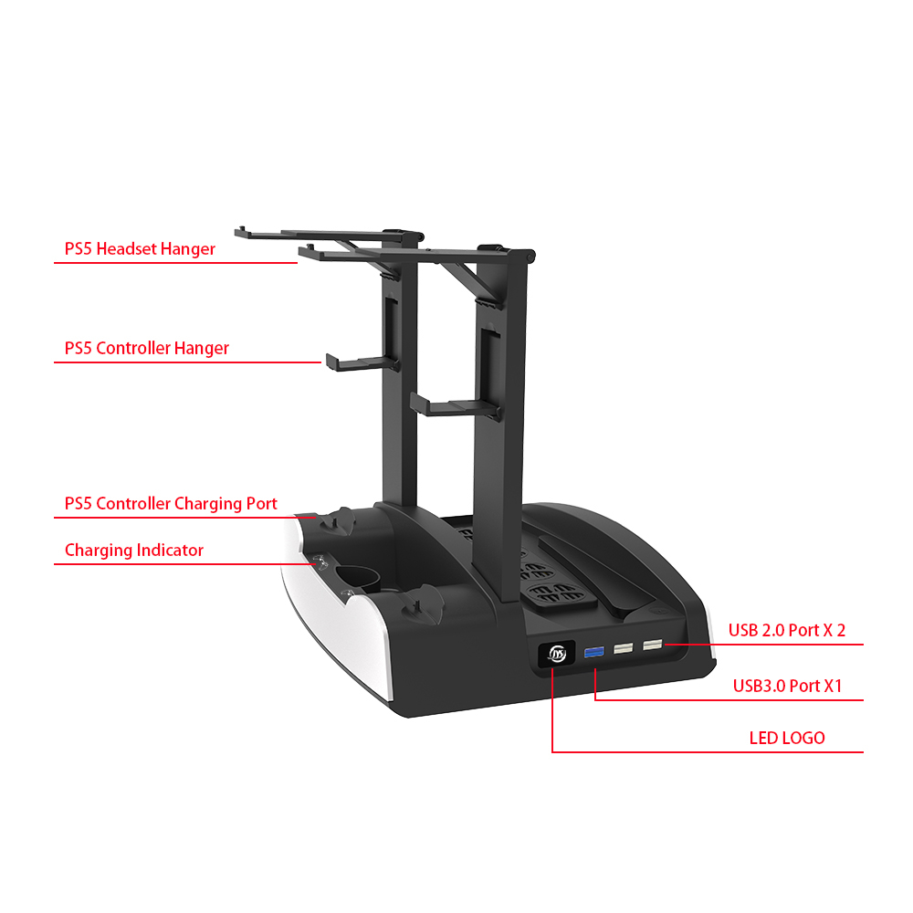 Svigortech's tweet image. The real One-Stop Charge and Storage Stand for PS5.
#PS5 #GameStorage #PS5charger