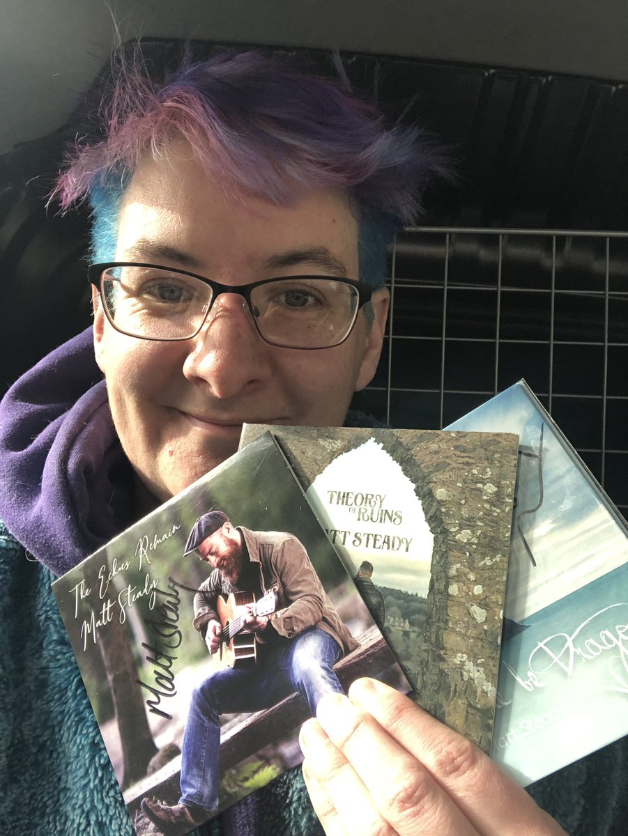 Got my cd delivery from <a href="/MattStoicSteady/">Matt Steady</a> thanks Matt, going to listen on my way to work x