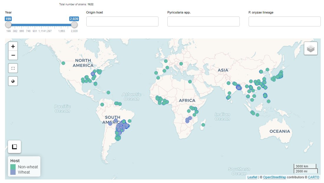 João Paulo Ascari (@joao_p_ascari) on Twitter photo It's really nice to see our project becoming bigger day by day. Now it comprises information of five labs <a href="/edelponte/">Emerson Del Ponte</a> <a href="/namraf64/">Mark Farman</a> @danielcroll <a href="/KamounLab/">Sophien Kamoun</a> <a href="/biotrigo/">Biotrigo Genética Ltda</a>. Thanks for sharing this information. It's really nice to see our project becoming bigger day by day. Now it comprises information of five labs <a href="/edelponte/">Emerson Del Ponte</a> <a href="/namraf64/">Mark Farman</a> @danielcroll <a href="/KamounLab/">Sophien Kamoun</a> <a href="/biotrigo/">Biotrigo Genética Ltda</a>. Thanks for sharing this information.