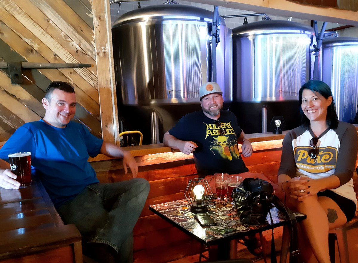 Join us! The taproom opens at 3pm today, $5 flagship pints and $2 off all growler fills! Happy Tuesday🍻