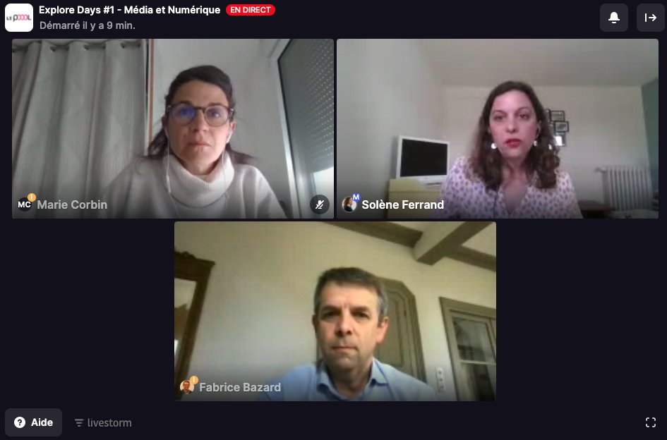 off7_'s tweet photo. 📌 C'est maintenant !
Fabrice Bazard (@fabs35), Directeur Numérique et Systèmes d’information chez @OuestFrance, intervient dans le cadre des #ExploreDays organisé par @Le_Poool pour présenter les enjeux du groupe...et parler de #OFF7. 💥 https://t.co/PEu83hb2nr