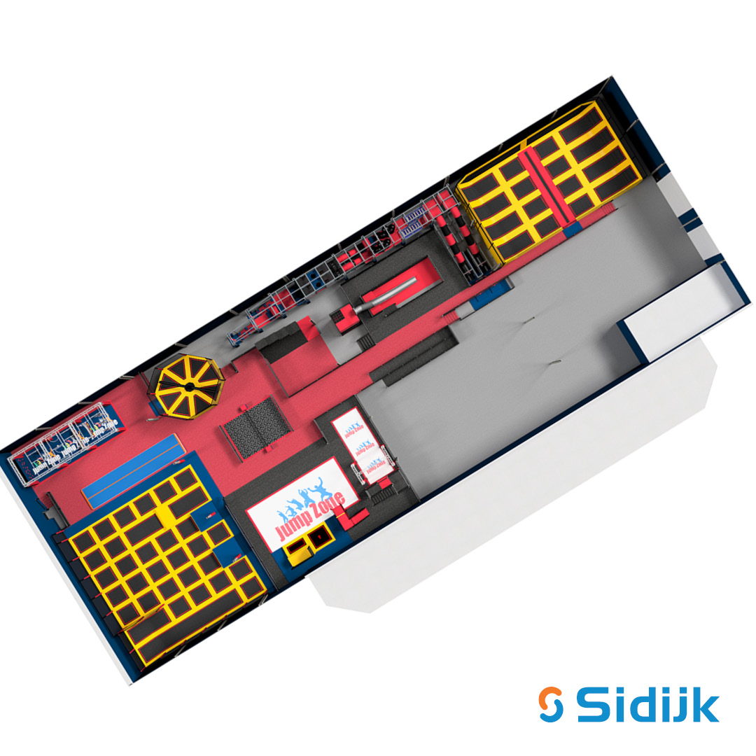 SidijkBV's tweet photo. UPGRADE! Trampolinepark Jump Zone Sandyford in Ireland is getting an upgrade including a brand new concept! The trampoline park will be (almost) fully renewed, including a new feature: the ‘𝗔𝘀𝘀𝗮𝘂𝗹𝘁 𝗖𝗼𝘂𝗿𝘀𝗲’. Who do you like to challenge for a game? 👀 https://t.co/6CRLJMzTUx