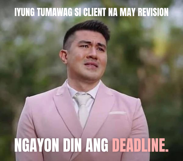 ambcreatives's tweet image. Sabi ni @luckymanzano gawan daw ng meme iyung picture niya eh. #graphicdesignerfeels  #buhaygraphicdesigner
