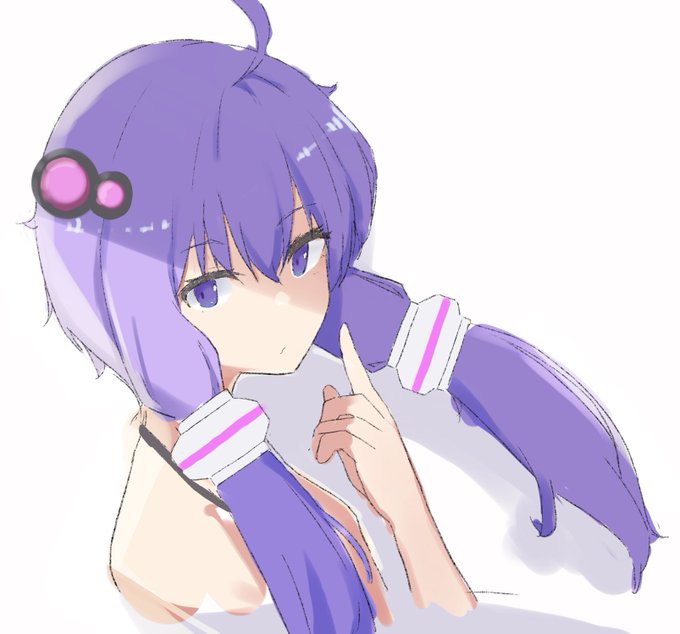 次ゆかりさん描きたいので顔の練習 