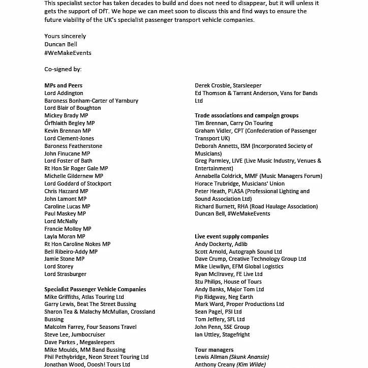 Frank Turner (@frankturner) on Twitter photo I’ve coauthored a letter with various others on the #wemakeevents team to <a href="/grantshapps/">Rt Hon Sir Grant Shapps</a> / the government. We urgently need govt help to sort transportation issues in the EU for UK musicians and crew. Have a read and bug your MP. I’ve coauthored a letter with various others on the #wemakeevents team to <a href="/grantshapps/">Rt Hon Sir Grant Shapps</a> / the government. We urgently need govt help to sort transportation issues in the EU for UK musicians and crew. Have a read and bug your MP.