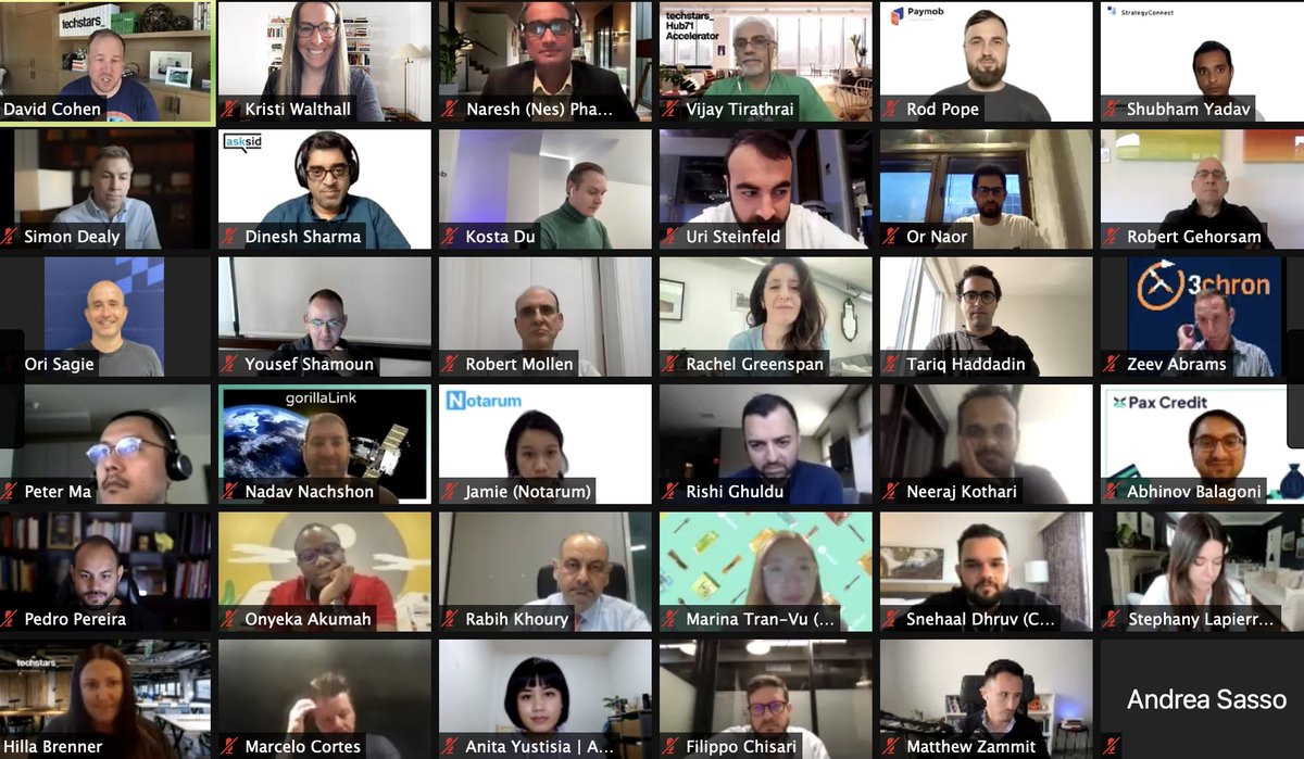 Yesterday, 30 startups from #TSToronto, #TSTelAviv &amp; #TSHub71 joined founders, Techstars leadership, mentors &amp; investors from around the globe to pitch their startups, connect, and collaborate. 

Thank you for joining us for our first cross-program mentor mixer. 💚