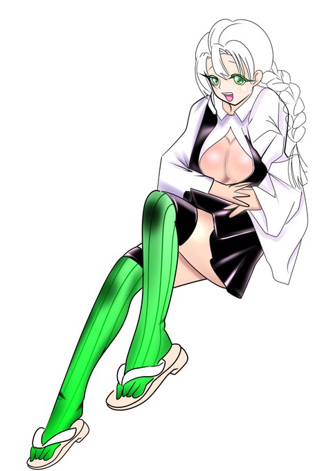 レイロウさんさんがTwitterに投稿した甘露寺蜜璃(鬼滅の刃)のイラスト。