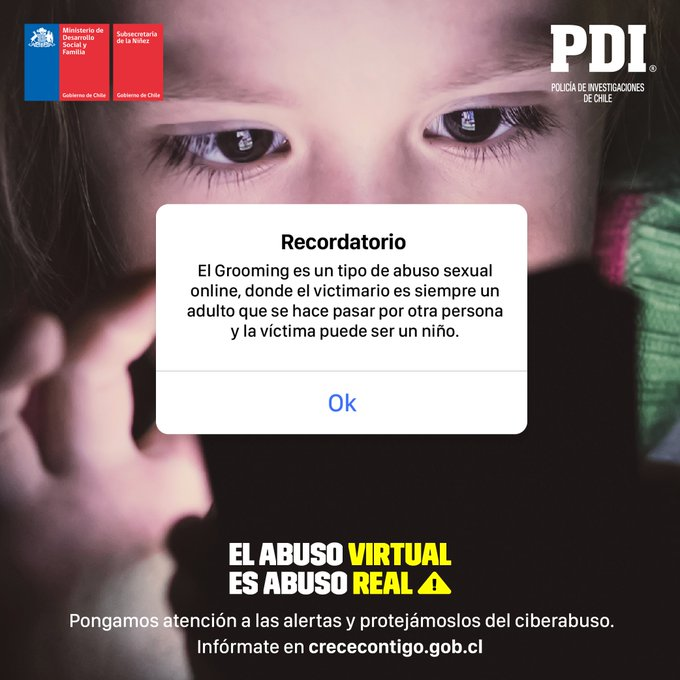 PDI_Antofagasta's tweet photo. 🚨⚠️#ElAbusoVirtualEsReal  y a pesar de ser menos visibles que un abuso físico, las señales de un abuso virtual existen. 

Infórmate sobre ellas en:  https://t.co/0PJ7X2oypE
https://t.co/0PDC3BqUbJ https://t.co/GpDJajlKsB