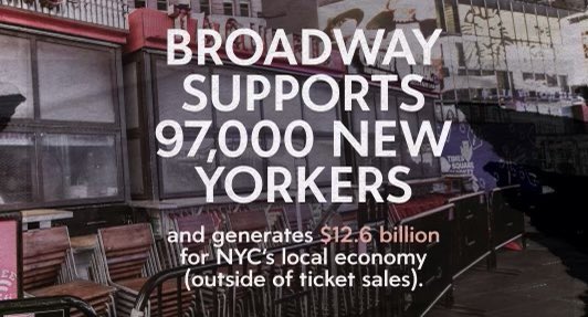 AndrewYang's tweet photo. Broadway employs nearly 100,000 New Yorkers — actors, musicians, stagehands, ushers, writers and more. More than that, the arts economy drives NYC’s culture and makes our city special. My administration will do all we can to revive Broadway.

Learn more at https://t.co/M73wJbgpfn https://t.co/7Ecj6YFyCZ