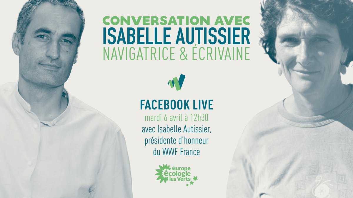 [#ConversationAvec]
Retrouvez le replay de notre échange passionnant de ce matin avec la navigatrice, écrivaine et présidente du @WWFFrance #IsabelleAutissier.
Fb 👉 fb.watch/4I7GZFAhpm/
YouTube 👉youtu.be/Gi9SJxr0HlM
#ntna #régionales21 #nosterroirsnotreavenir #ocean