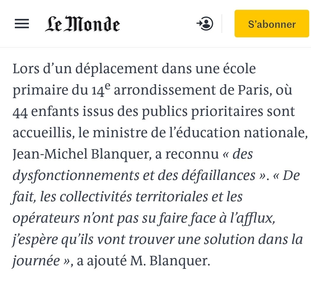 Quelle #deception en ce premier jour d' #ecoleàdistance que M. Le Ministre de l' #education se soit déplacé dans le 14e arrondissement sans en avoir informé les parents. #Ecolefantome #ecoleenerrance #ecoleabandonnee  #fcpe quel mépris pour les #parentsdeleves ...