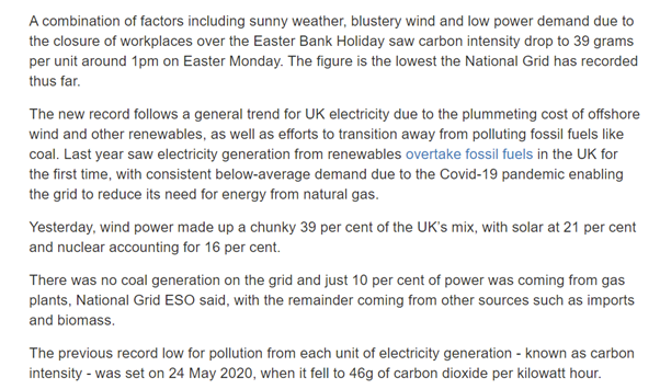 TrickyRichardSS's tweet image. Greenest electricity yesterday. lots of solar, even this early in the year.