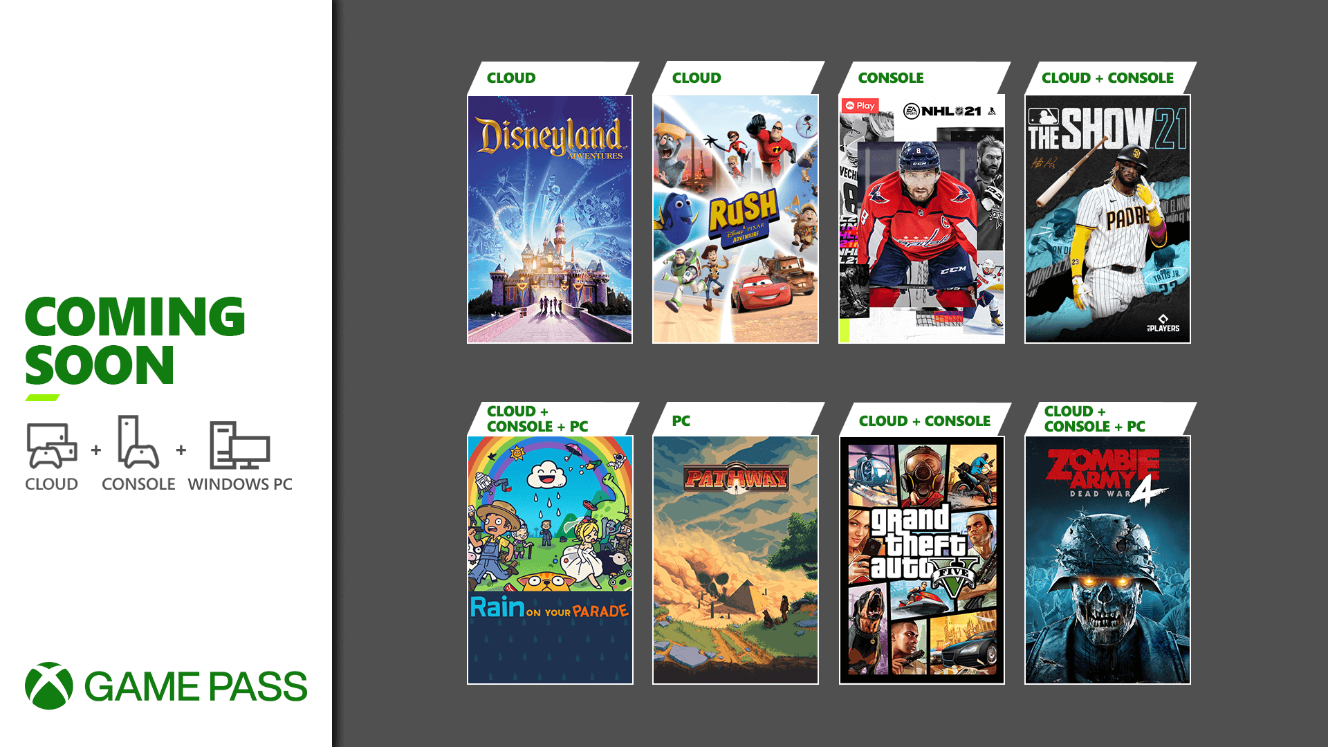 Xbox Game Pass on X: Games are coming. this is us telling you about them    / X