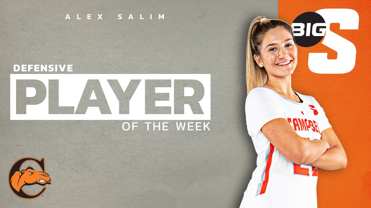 BigSouthSports's tweet photo. She made 9⃣ saves in her team's BIG conference road victory on Saturday!

@GoCamelsWLAX's Alex Salim is the #BigSouthLAX🥍 Defensive Player of the Week! https://t.co/XQTyH6Rao3
