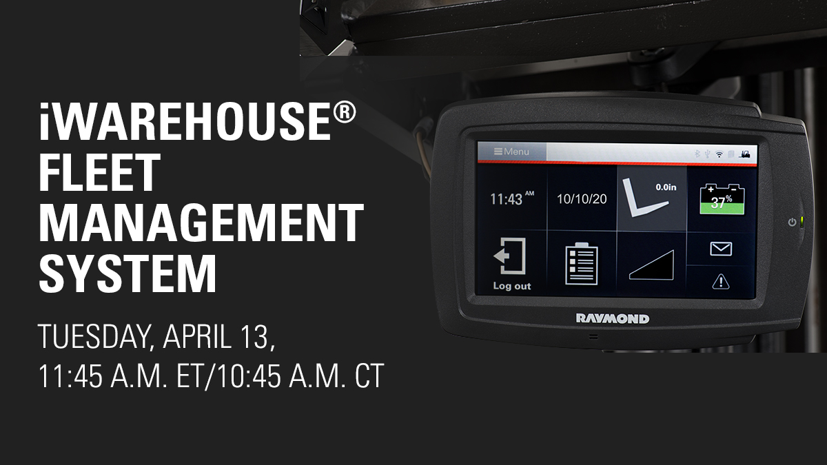 PengateHandling's tweet image. Raymond iWAREHOUSE fleet management systems help gather and analyze data by providing actionable insights, delivering measurable business results. Experience  @RaymondCorp’s virtual experience at ProMatDX 2021. raymondcorp.com/promat2021  #ProMatDX #ProMat2021 #ProMat21 #SupplyChain