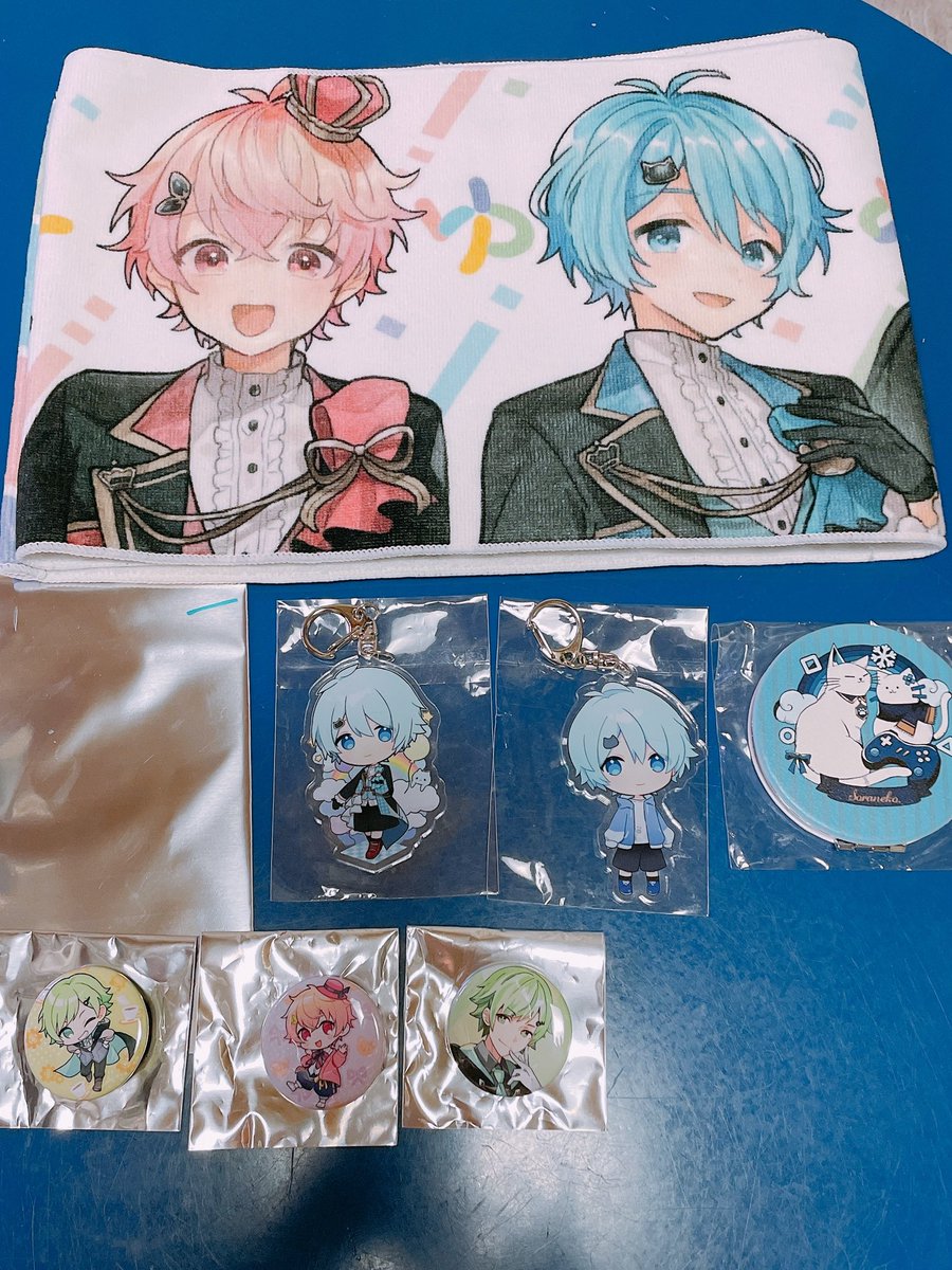 らあ A Twitteren 昨日きみゆめストアに行ってきました アクキー 2 ミラー ブロマイド マフラータオル 缶バッジ を買いました くんの缶バッジが出てくれたのは凄く嬉しかったです きみゆめグッズ きみゆめ