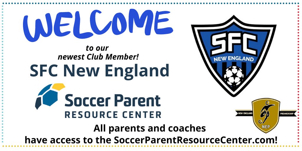 SoccerParenting.com is thrilled to announce <a href="/SFC_NewEngland/">SFC New England</a>, a <a href="/NEPremiership/">NEP</a> affiliate, as the newest club member to the Soccer Parent Resource Center!