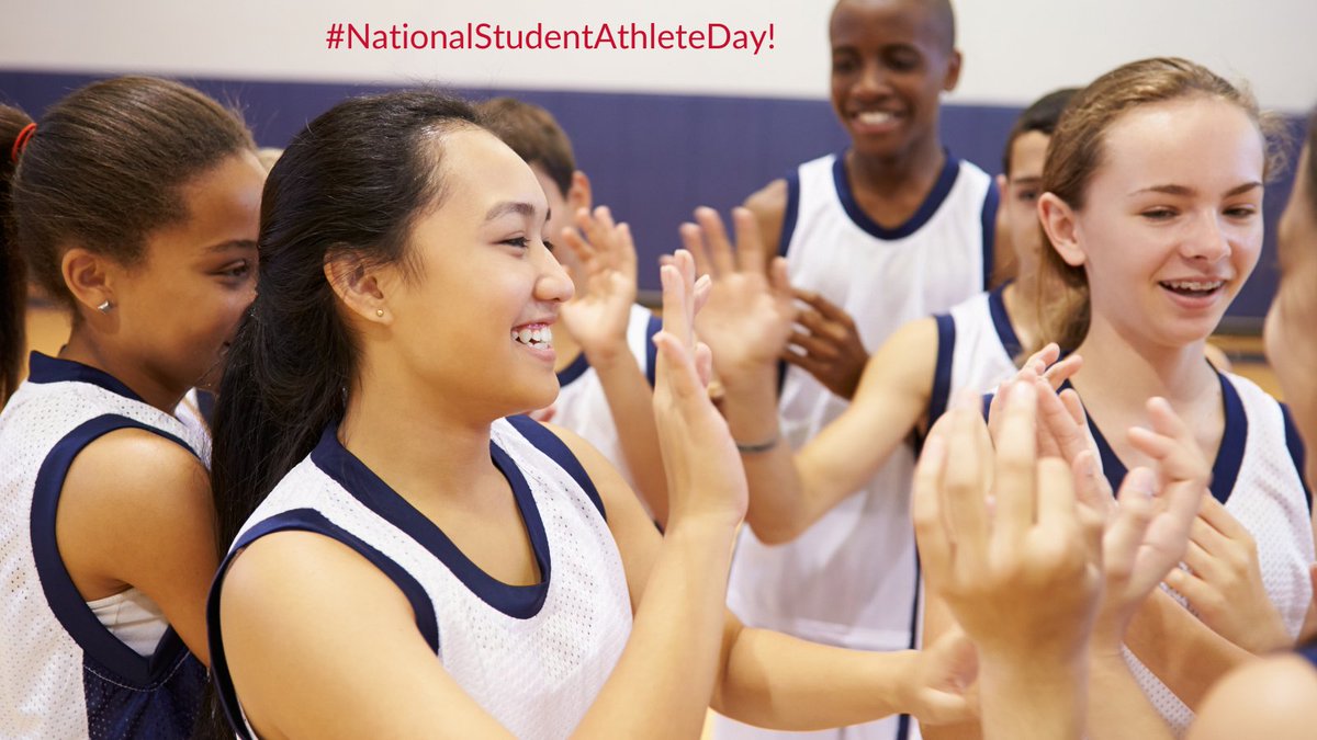 Happy National Student-Athlete Day to all the students who work hard on the fields, courts, and in the classroom! We commend your hard work and dedication. #NationalStudentAthleteDay